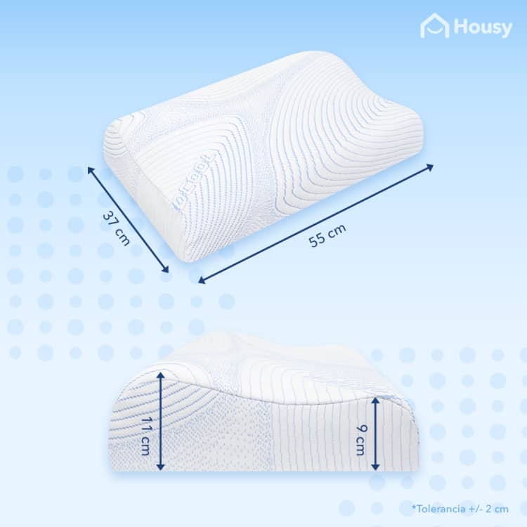Pack 2 Almohadas Cervical Fresh